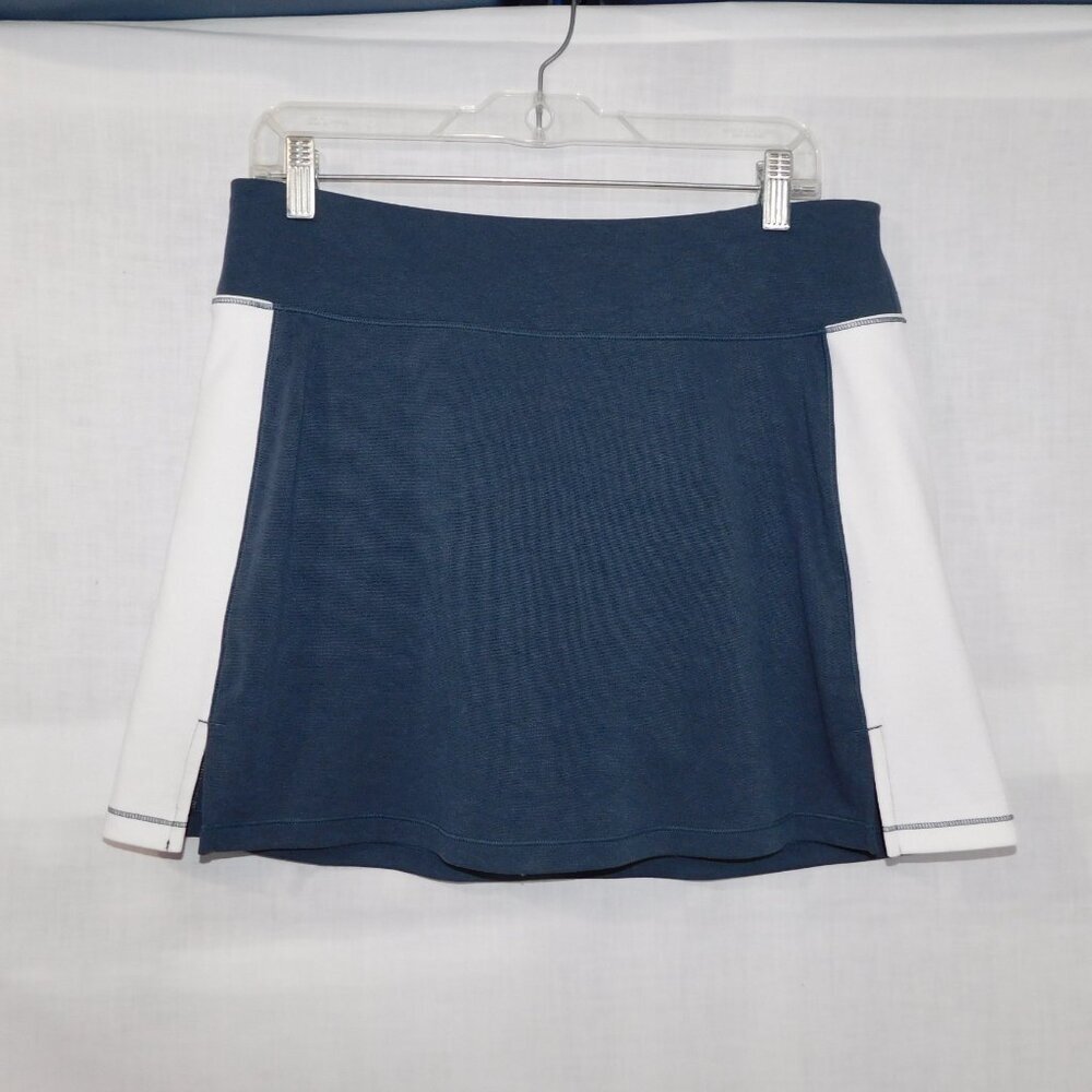 LOLE Gray White Cross Court Skort skirt with shorts Tennis Golf Womens L - Picture 11 of 11
